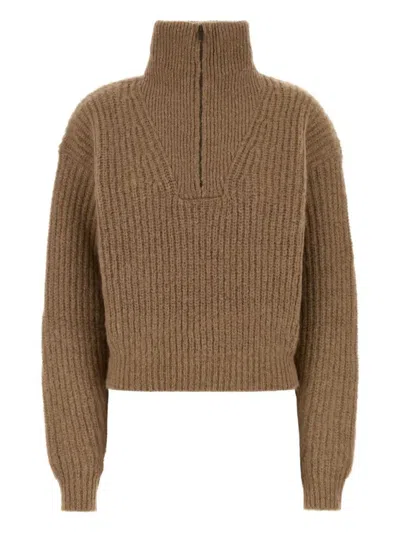 ISABEL MARANT ÉTOILE TURTLENECK RIBBED SWEATER