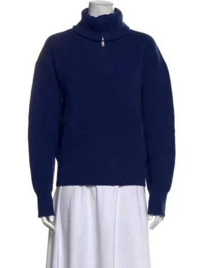 Pre-owned Isabel Marant Étoile Turtleneck Sweater In Blue