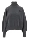 Isabel Marant Étoile Isabel Marant Etoile Turtleneck Sweater In Gray