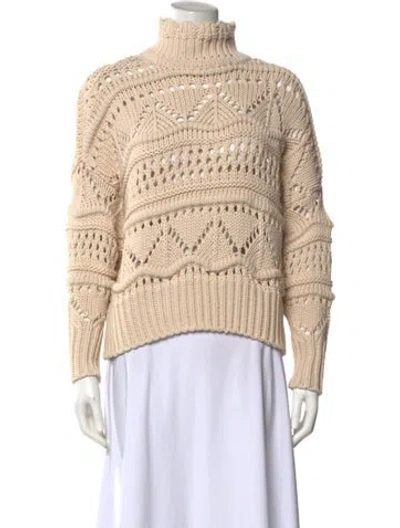 Pre-owned Isabel Marant Étoile Turtleneck Sweater In Neutral