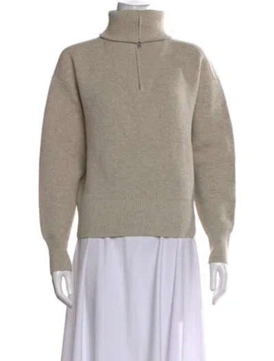 Pre-owned Isabel Marant Étoile Turtleneck Sweater In Neutral