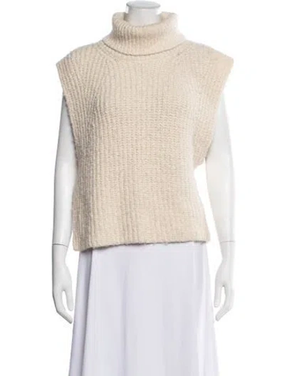 Pre-owned Isabel Marant Étoile Turtleneck Sweater In Neutrals