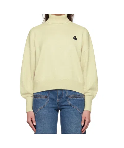 Isabel Marant Étoile Beige Nasha Turtleneck In Light Grey