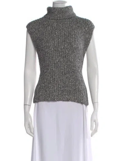 Pre-owned Isabel Marant Étoile Turtleneck Sweater In Silver