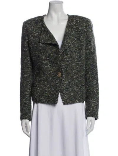 Pre-owned Isabel Marant Étoile Tweed Pattern Jacket In Multi
