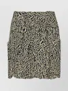 Isabel Marant Étoile Violaine Two-tone Viscose Miniskirt