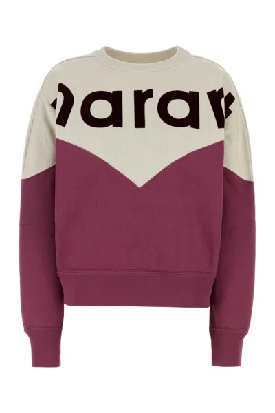 Isabel Marant Étoile Two-tone Cotton Blend Houston Sweatshirt