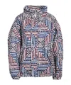 Isabel Marant Étoile Two-tone Printed Down Jacket In Multi
