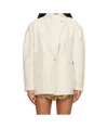 Isabel Marant Étoile Uadie Button-fastening Jacket In Neutral