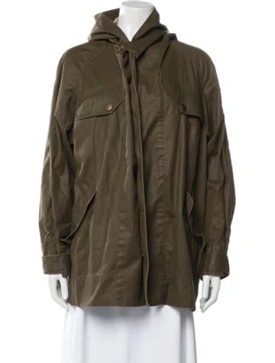 Pre-owned Isabel Marant Étoile Utility Jacket In Green