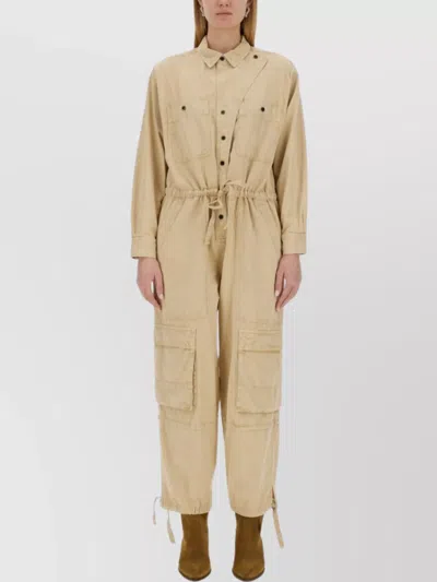 Isabel Marant Étoile Utility Jumpsuit Cargo Pockets