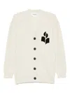 Isabel Marant Étoile V-neck Button Cardigan In Neutral
