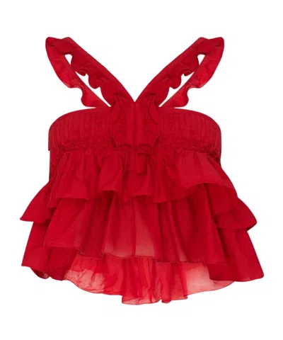 Isabel Marant Étoile Isabel Marant Etoile Women Daliana Top In Red