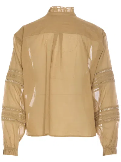 Isabel Marant Étoile Valda Shirt In Neutrals