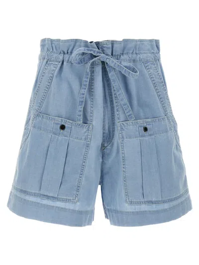 Isabel Marant Étoile 'valdina' Shorts In Blue
