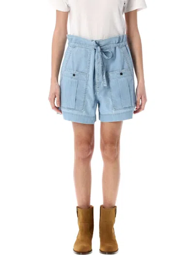 Isabel Marant Étoile Valdina Shorts In Blue