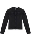 Isabel Marant Étoile Valmira Embroidered Linen And Cotton Blouse In Black