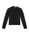 Isabel Marant Étoile Valmira Embroidered Linen And Cotton Blouse In Black