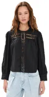 Isabel Marant Étoile Top Isabel Marant Etoile Woman Color Black In Black