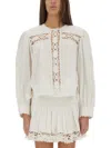 Isabel Marant Étoile Isabel Marant Etoile Valmira Top In Neutral