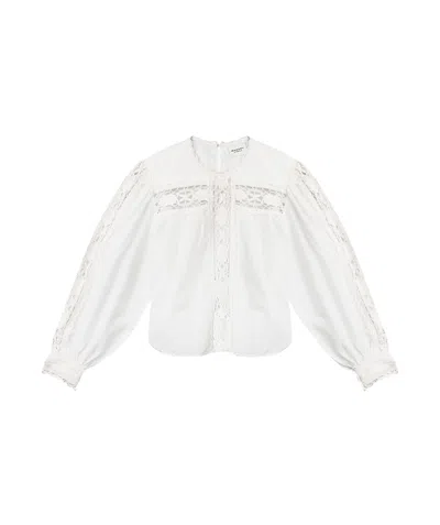 Isabel Marant Étoile Isabel Marant Etoile Women Valmira Shirt In White