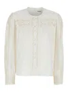 Isabel Marant Étoile Valmira Shirt And Blouse In White