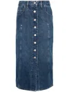 Isabel Marant Étoile Vandy Denim Cotton Skirt