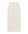 Isabel Marant Étoile Isabel Marant Etoile Vandy Skirt In White