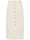Isabel Marant Étoile Isabel Marant Etoile Vandy Skirt In Beige
