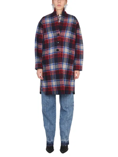 Isabel Marant Étoile Vania Cropped Embroidered Quilted Cotton Jacket In Multi