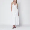 Isabel Marant Étoile Isabel Marant Etoile White Vasma Cottonvoile Dress In White