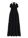 Isabel Marant Étoile Vasma Black Cotton Blend Dress