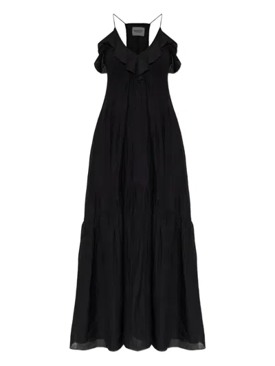 Isabel Marant Étoile Vasma Black Cotton Blend Dress
