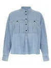 Isabel Marant Étoile Marant Etoile 'vero' Blouse In Light Blue