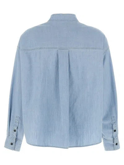 Isabel Marant Étoile Vero Shirt And Blouse Light Blue