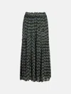 Isabel Marant Étoile 'veronique' Black Viscose Skirt In Black