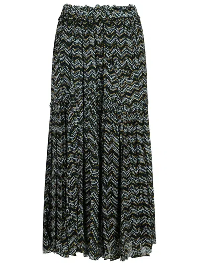 Isabel Marant Étoile 'veronique' Black Viscose Skirt
