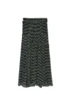 Isabel Marant Étoile Isabel Marant Etoile 'veronique' Black Viscose Skirt Women In Black