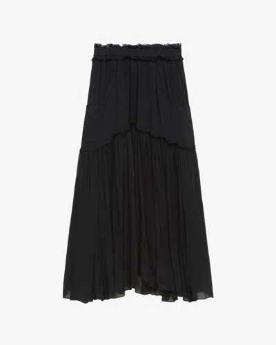 Isabel Marant Étoile Veronique Skirt In Black