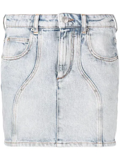 Isabel Marant Étoile Vesna Denim Mini Skirt