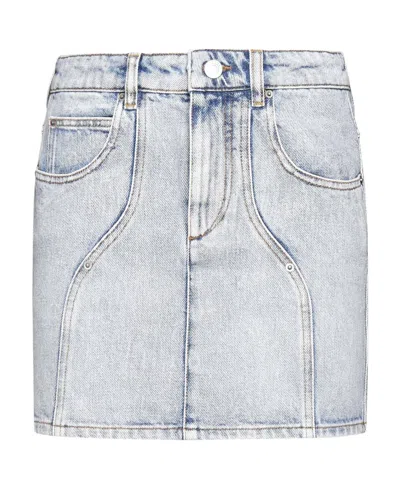 ISABEL MARANT ÉTOILE ISABEL MARANT ÉTOILE DENIM MINI SKIRT
