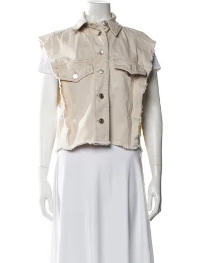 Pre-owned Isabel Marant Étoile Vest In Neutral