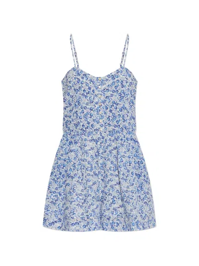 Isabel Marant Étoile Vickia Mini Dress In Blue