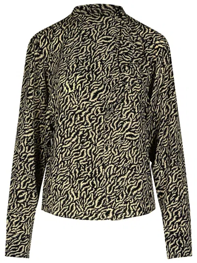 ISABEL MARANT ÉTOILE ISABEL MARANT ÉTOILE 'VILDA' BUSTA IN BEIGE VISCOSE