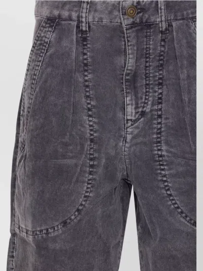 ISABEL MARANT ÉTOILE VINTAGE ONYTA CORDUROY TROUSERS POCKETS