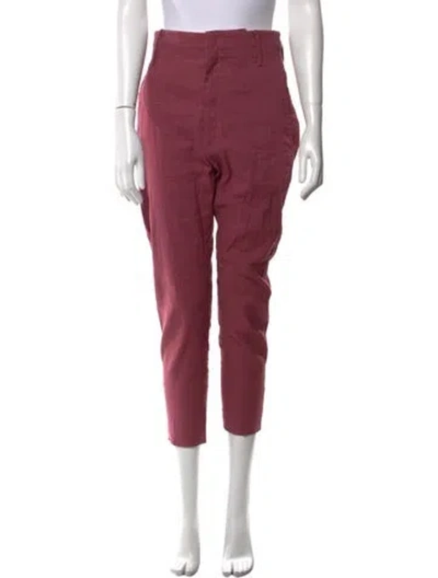 Pre-owned Isabel Marant Étoile Vintage Skinny Leg Pants In Purple