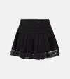 Isabel Marant Étoile Isabel Marant Etoile 'pacifica' Grey Cotton Skirt In Black