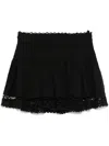 Isabel Marant Étoile Isabel Marant Etoile 'pacifica' Grey Cotton Skirt In Black