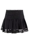 Isabel Marant Étoile Isabel Marant Etoile 'pacifica' Grey Cotton Skirt In Black