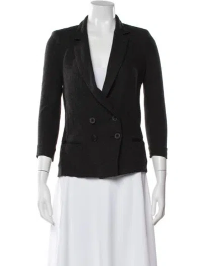 Pre-owned Isabel Marant Étoile Virgin Wool Blazer In Gray